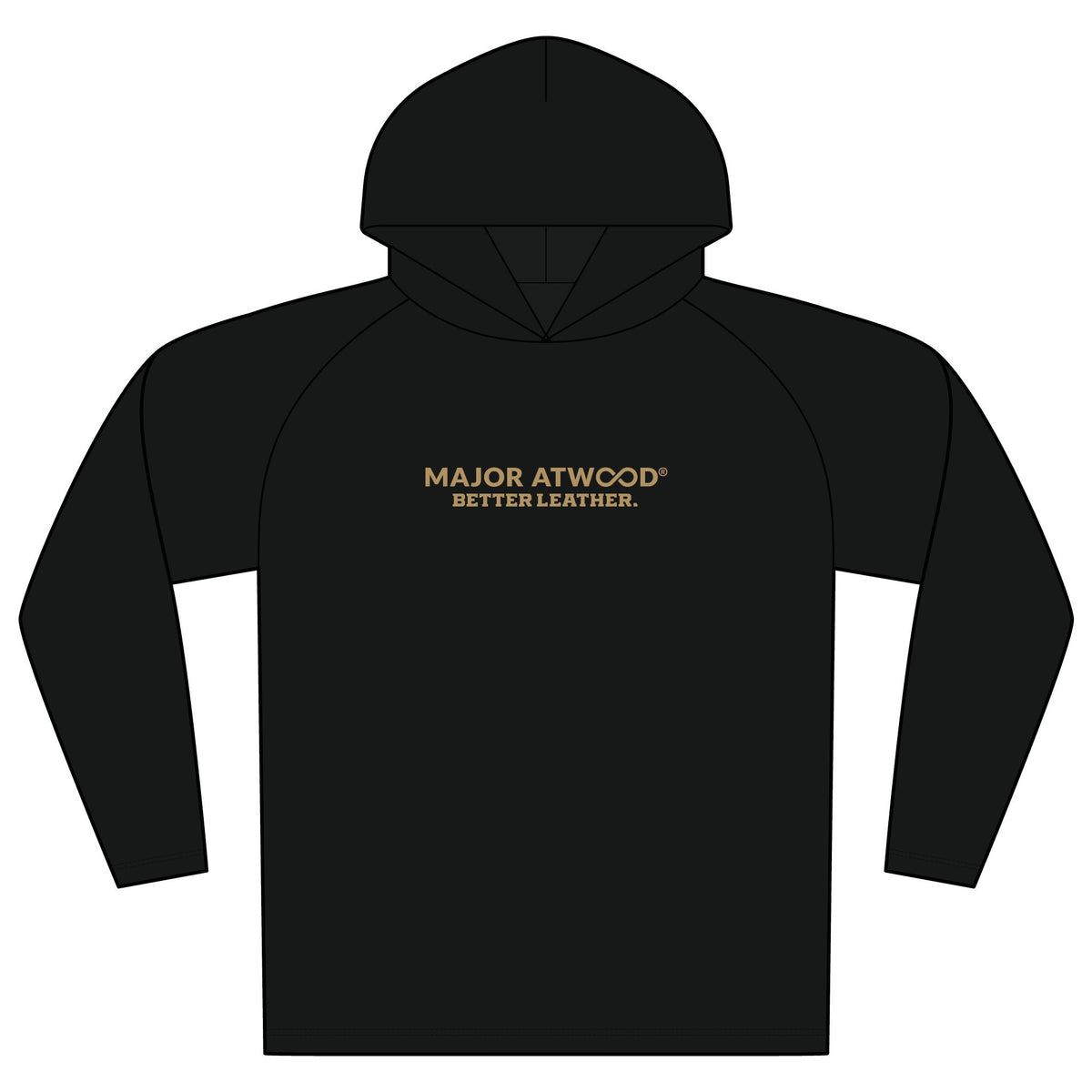 Major Atwood Better Leather Performance Hooded Shirt