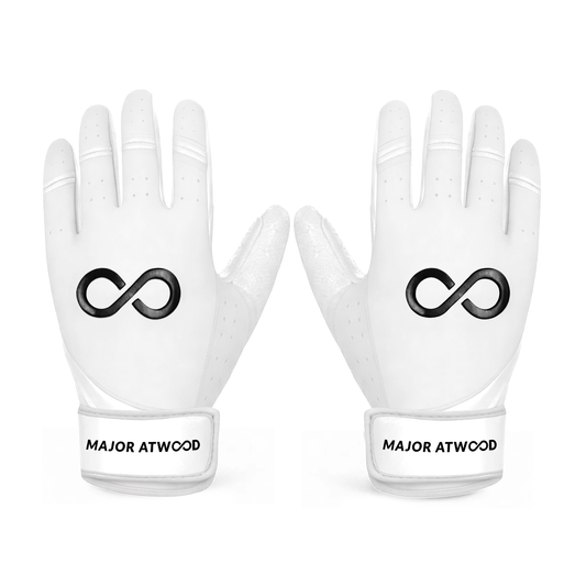 Original Series – White Short Cuff Pro Premium (AAA-Grade 100% 0.9mm African Goat® Leather)