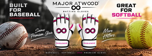 Major Atwood® Batting Gloves Aren’t Just for Baseball — They’re Built for Softball Too!