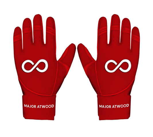 Original Series – Red Long Cuff Pro Premium (100% 0.9mm AAA-Grade African Goat® Leather)