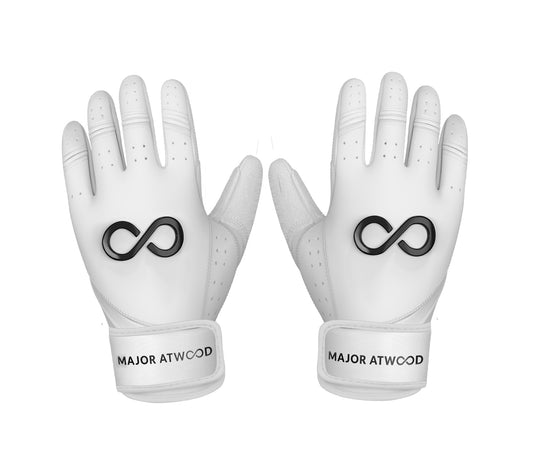 Original Series – White Short Cuff Pro Premium (AAA-Grade 100% 0.9mm African Goat® Leather)