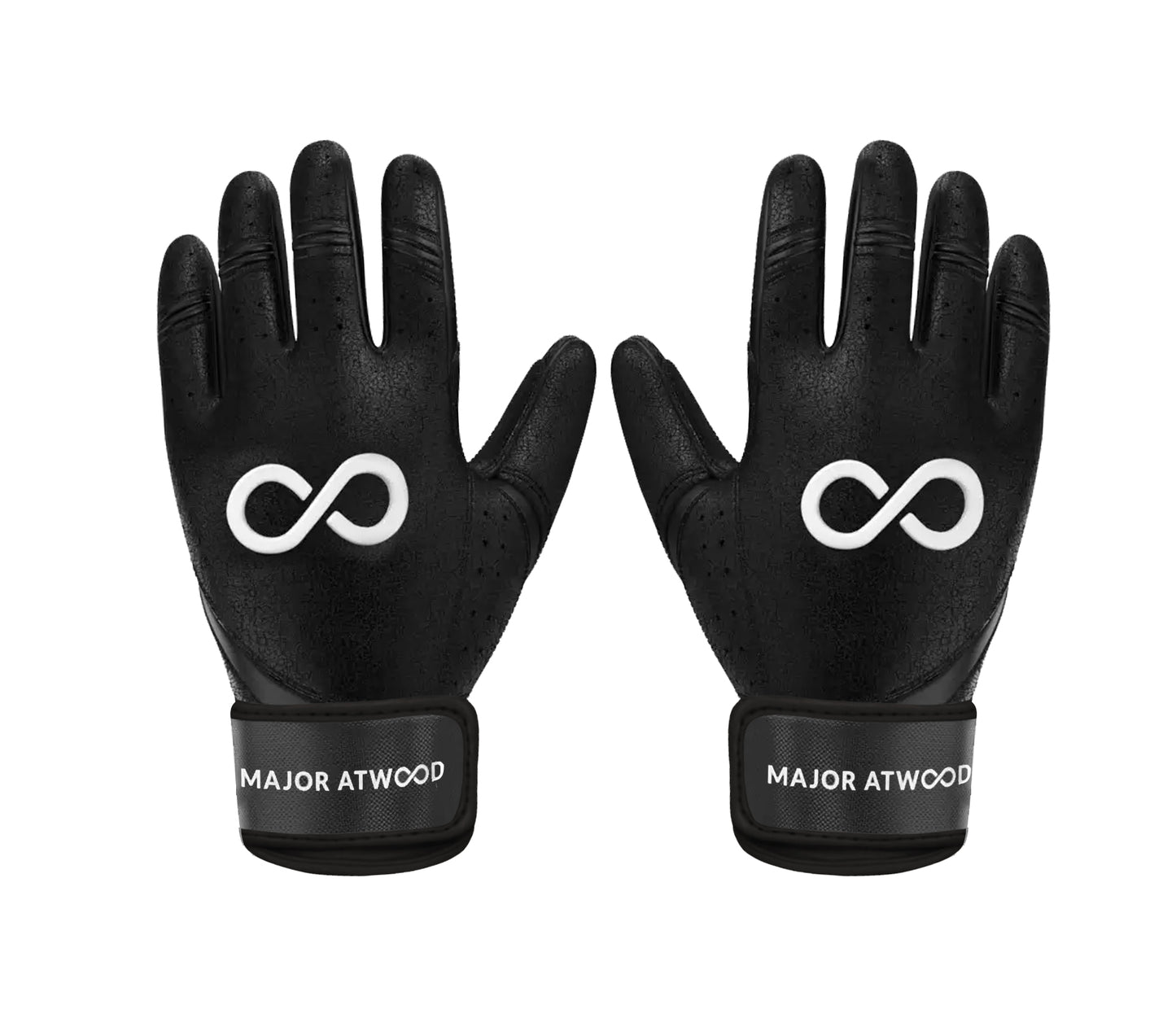 Original Series – Black Short Cuff Pro Premium (100% 0.9mm AAA-Grade African Goat® Leather)