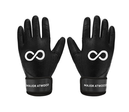 Original Series – Black Short Cuff Pro Premium (100% 0.9mm AAA-Grade African Goat® Leather)