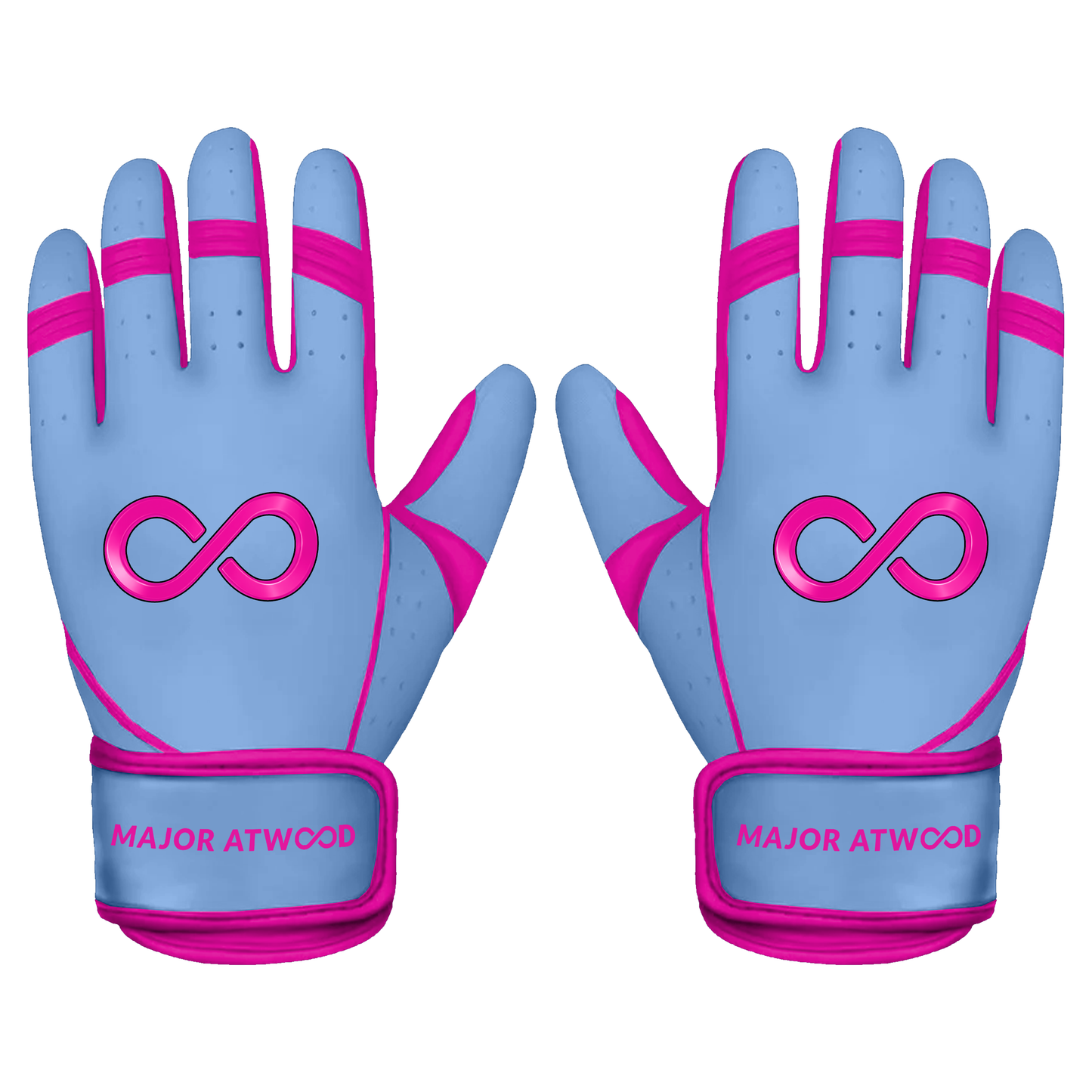 In-My-Belly Series – Cotton Candy Short Cuff Pro Premium (100% 0.7mm AAA-Grade African Goat® Leather)