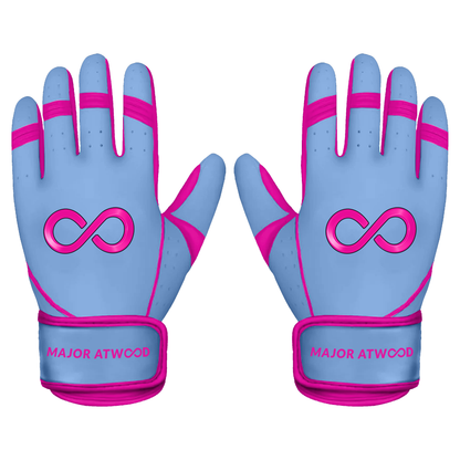 In-My-Belly Series – Cotton Candy Short Cuff Pro Premium (100% 0.7mm AAA-Grade African Goat® Leather)