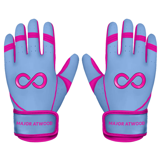 In-My-Belly Series – Cotton Candy Short Cuff Pro Premium (100% 0.7mm AAA-Grade African Goat® Leather)