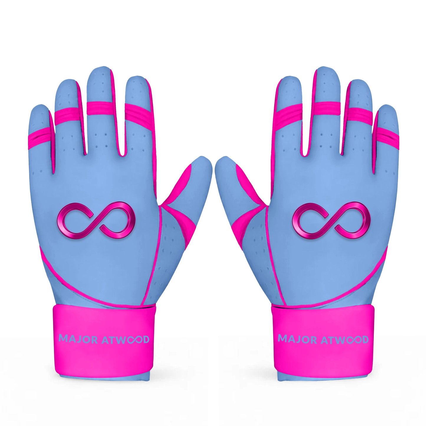 In-My-Belly Series – Cotton Candy Long Cuff Pro Premium (100% 0.7mm AAA-Grade African Goat® Leather)