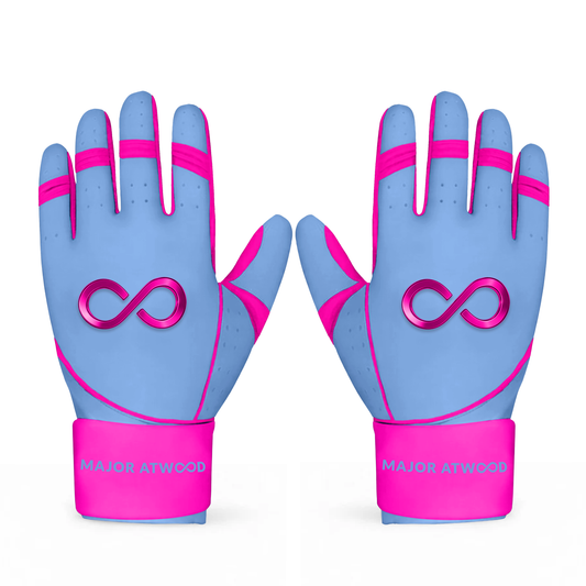 In-My-Belly Series – Cotton Candy Long Cuff Pro Premium (100% 0.7mm AAA-Grade African Goat® Leather)