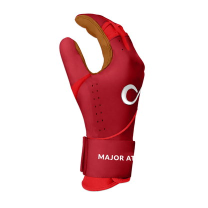 Original Series – Red Long Cuff Pro Premium (100% 0.9mm AAA-Grade African Goat® Leather)