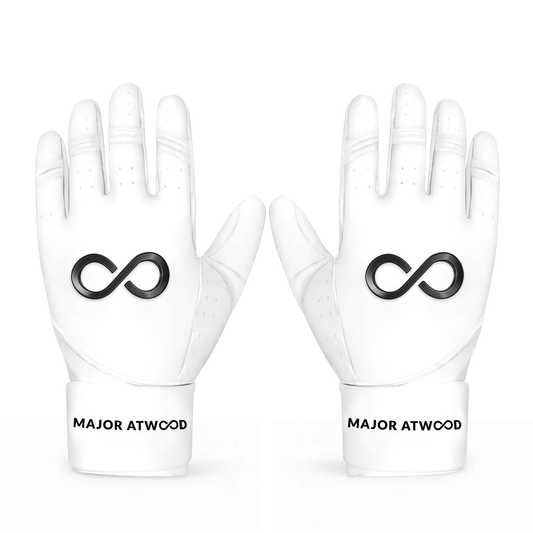 Original Series – White Long Cuff Pro Premium (AAA-Grade 100% 0.9mm African Goat® Leather)