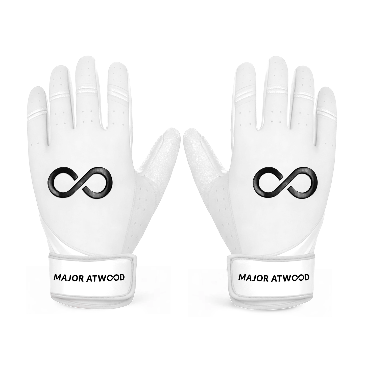 Original Series – White Short Cuff Pro Premium (AAA-Grade 100% 0.9mm African Goat® Leather)